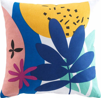 Jastëk dekorativ Douceur d’Intérieur PAPAYA, pambuk, 45 x 45 cm, shumëngjyrësh