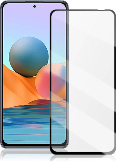 Xham mbrojtës 5D për Xiaomi Redmi Note 10 Pro 5G, xham i temperuar, fortësi 9H, transparents