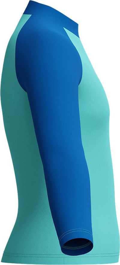 Bluzë rash për çuna Speedo, me mëngë t'gjata, UPF40+, blu