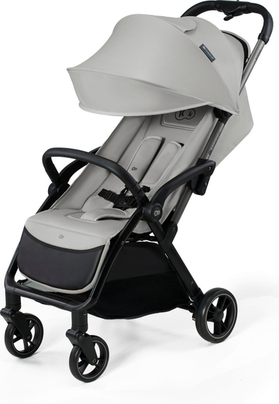Karrocë e lehtë Kinderkraft APINO, deri 22kg, palosje automatike, gri taupe