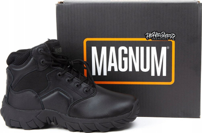 Çizme taktike Magnum Cobra 6.0 V1 M, lëkurë, taban që s’rrëshqet, të zeza