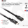 Kabllo USB Club 3D USB-C në USB-C, 1 m, 5 Gbps, e zezë