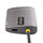 Përshtatës multiport StarTech USB-C, 4K 60Hz, 100W PD, i hirtë
