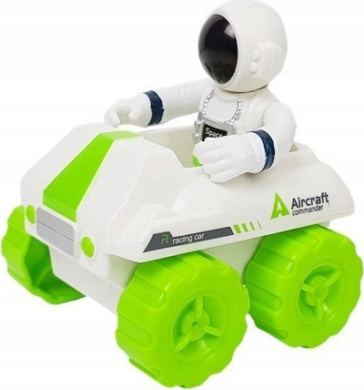 Lodër raketë hapësinore LeanToys Astronom, me drita, me tinguj, e bardhë