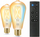 Set llamba të zgjuara WiZ ST64 Edison, 7W E27, 2000K–5000K, xham transparent