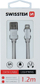 Kabllo USB Lightning Swissten Textile 71523206, 1.2m, 3A, e kuqe