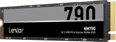 Disk SSD Lexar NM790, 2TB, M.2 2280 PCI-E x4 Gen4 NVMe