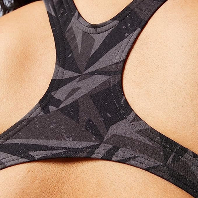 Kostum noti për goca Speedo Hyperboom Medalist, Endurance+, i zi gri