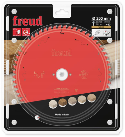Disk sharre Freud LP40M, 250mm, 48 dhëmbë, bosht 30mm