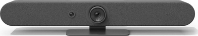 Kamerë Logitech Small Room Bundle Rally Bar Mini & Tap IP EU, 3840 x 2160 (4K), USB, e zezë
