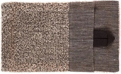 Dorezë larje banjo Rento Linen Terry, 14 x 24 cm, bezhë me gri