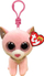 Kapëse dekorative Fiona Pink Cat Clip 35247, me mace rozë, aksesor për çantë e çelësa