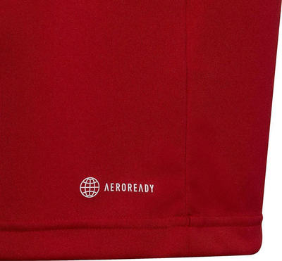 Bluzë polo për kalamaj adidas Entrada 22 Jr H57495, poliester 100%, e kuqe