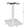 Bazë metalike 45x45x70cm me kryq 45x45cm dhe rregullues (HM438.02), bardhë