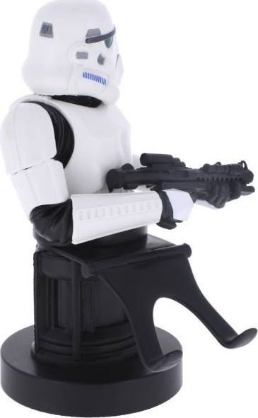 Figurë mbajtëse Cable Guys Star Wars, e zezë / e bardhë