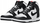 Atlete Nike Dunk High W DD1869-103, lëkurë, të bardha e të zeza