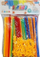 Lodër për ndërtim Swede Construction Straws, 110 copa, shumëngjyrëshe