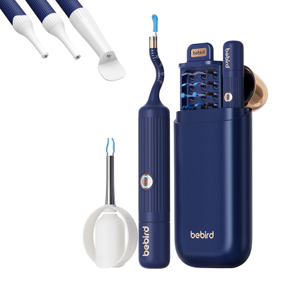 Otoskop inteligjent Bebird Note5, kamera 1080p, lidhje me smartphone, blu