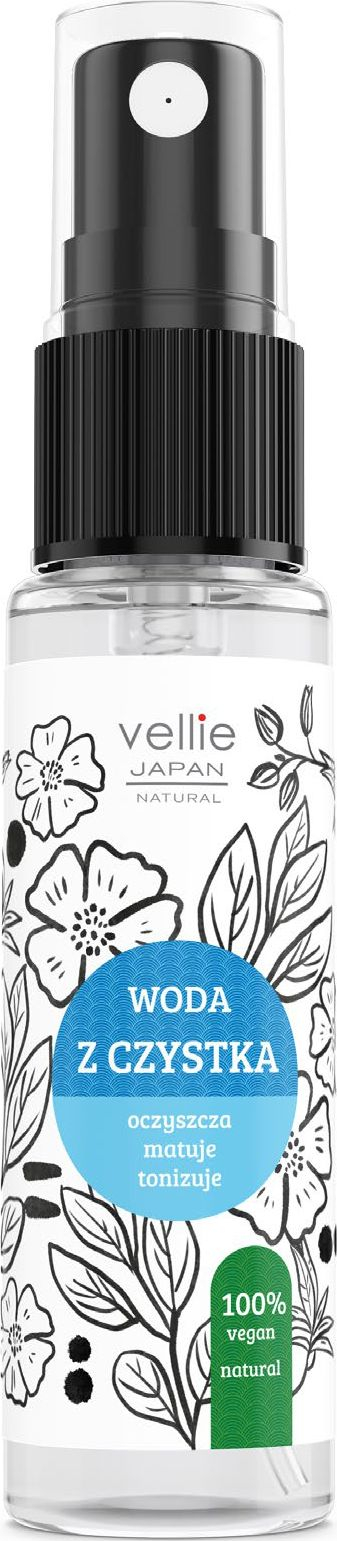 Sprej për fytyrë Vellie Japan Hydrolat Cistus, 100 ml