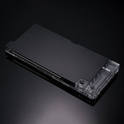 Bllok uji Phanteks Glacier G40, me backplate, akrilik dhe bakër, i tejdukshëm i zi