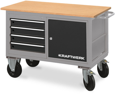 Karrocë për transport 835 x 1300 x 600 mm, 107 KG