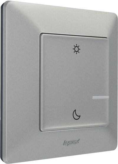 Kontroller Legrand Scenario Day / Night Valena Life me Netatmo, Wireless, alumin