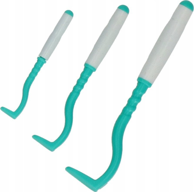 Set mjete Tick Catcher Trio, 3 kapëse për heq rriqra, i gjelbër