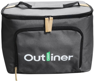 Çantë ftohëse Outliner Cooler Bag M, 8L, portative, gri