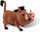Figurinë Bullyland Pumbaa BUL-12533, pa PVC, për kalamaj 3+, shumëngjyrëshe