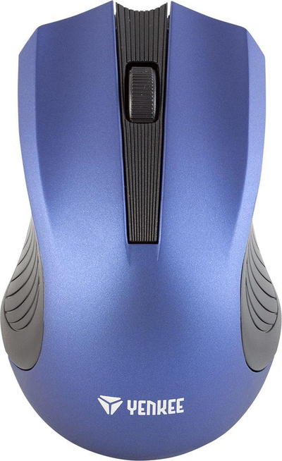 Глушец Yenkee YMS, wireless, USB, црна и сина