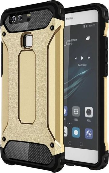 Këllëf armor për telefon Xiaomi Redmi Note 5A Prime, hybrid PC TPU, ngjyrë ari