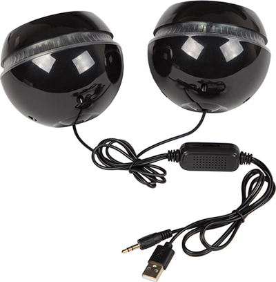 Bokse kompjuteri Blow Speaker 66-401, USB, 3.5mm, të zeza