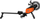 Rower ajri HMS ZP6591, me ekran LCD, paloset, gri