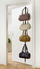 Organizues çantash Wenko Door Hanger, 8 grepa, për derë, i zi