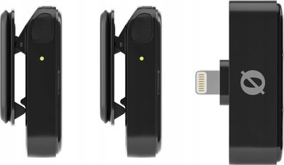 Бежичен микрофон RODE WimicroL Lightning, за iPhone, компактен, црн