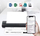 Printer termik portativ Zenwire TP-820, A4, 300 DPI, me Bluetooth, i zi