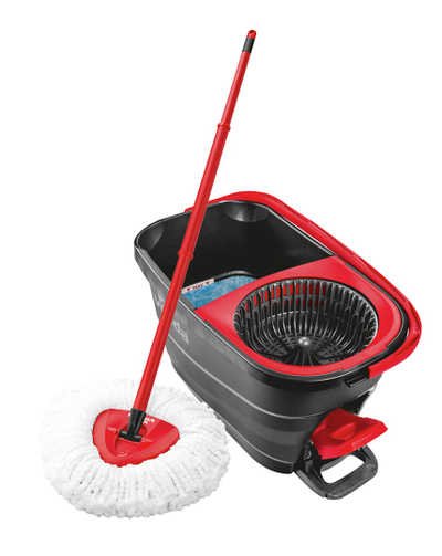 Refill për mop Vileda Turbo 2in1, koka zëvendësuese, për dysheme të forta, e bardhë