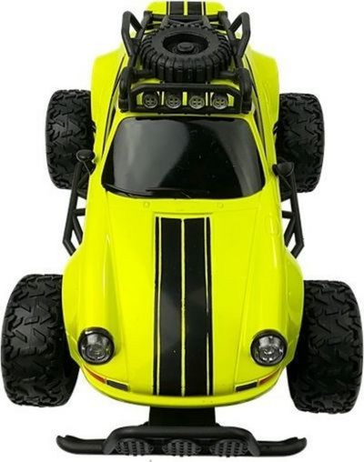 Makinë lodër me telekomandë LEANToys Beetle, 2.4GHz, e verdhë