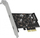 PCIe Adapter ICY BOX 3.0 4 - 2x USB-C 3.2 Gen 2 (IB-PCI1902-C31)