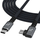 Кабел USB C Wozinsky WPS2-UY41S Thunderbolt 4, 240W, 2m, црн