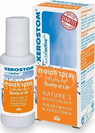 Spraj për gojë të thatë Xerostom Dry Mouth Spray, SaliActive, 15 ml