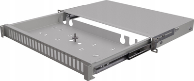 Panel optik Stalflex TFDP-19-1U-24D-SC-G, 24 porta SC, montim 19", gri