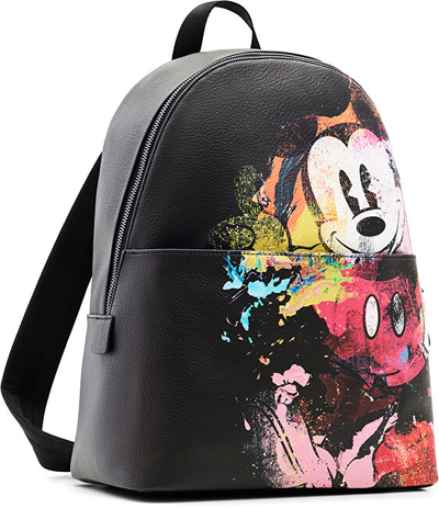 Çantë shpine Desigual Back Mickey Arty 23SAKP132000, e zezë