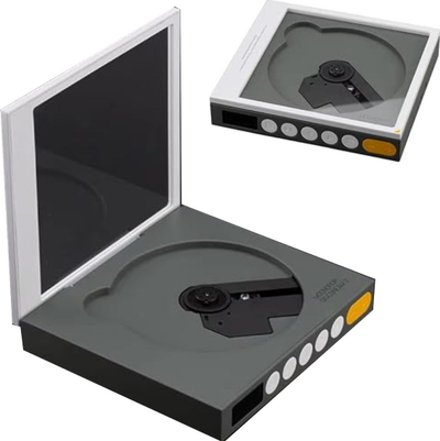 CD player portativ Moondrop Discdream 2, audiofil, gri e bardhë