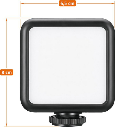 Dritë LED kompakte Rollei LUMIS Compact Flash, RGB, 60 LED, e zezë