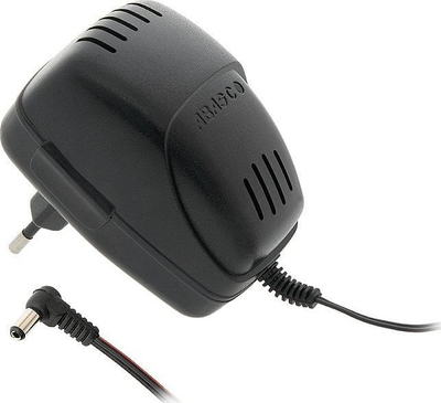 Adapter furnizimi me rrymë Abasco 12V 500mA, dalje DC 5.5/2.1, i zi
