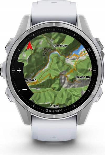 Orë sportive Garmin Fenix 8 AMOLED, 43mm, GPS, e zezë