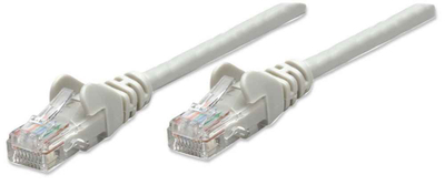 Kabllo rrjeti Intellinet CAT6 UTP, 0.5m, 100% bakër, gri