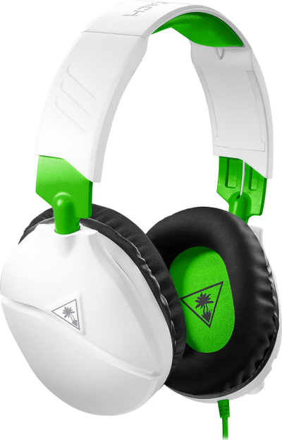 Слушалки за гејминг Turtle Beach Recon 70, 40 mm, со микрофон, бели зелени