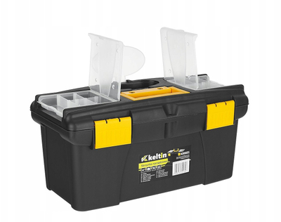 Kuti veglash Keltin K00601, plastike, 16", e zezë